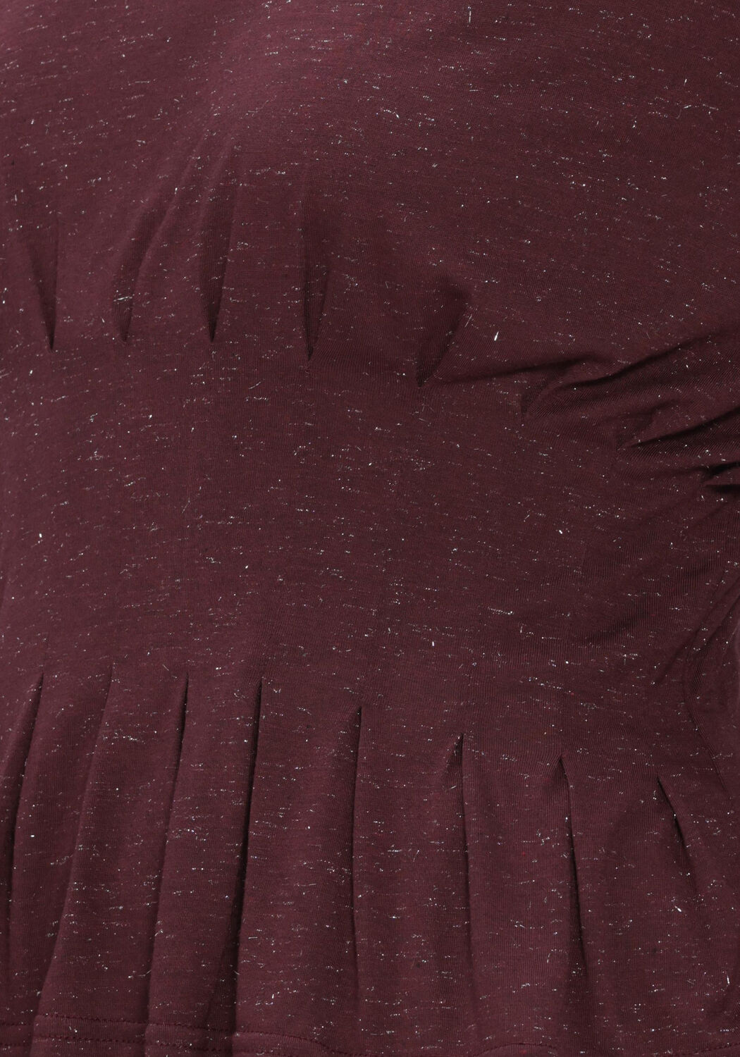 BY-BAR Haut DIVA SPARKLE TOP Bordeaux - large