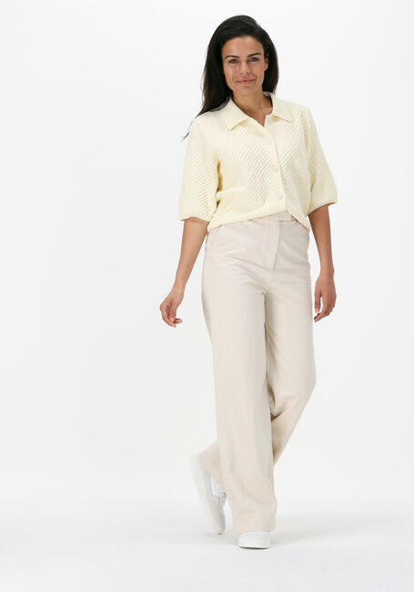 Gele ANOTHER LABEL Vest LIVIA KNITTED PULL - large