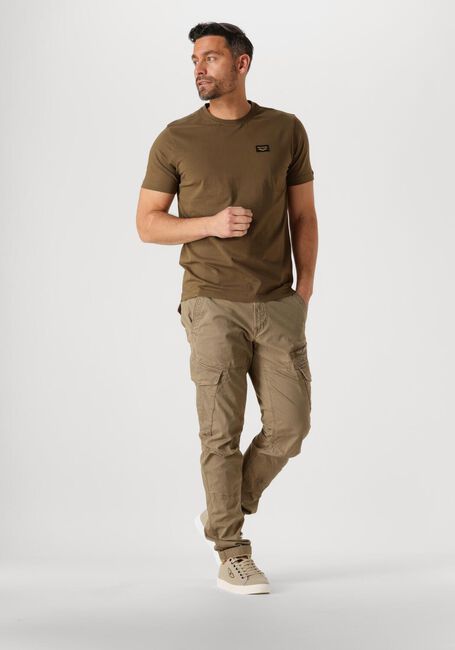 Groene PME LEGEND T-shirt SHORT SLEEVE R-NECK GUYVER TEE - large