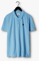 Lichtblauwe TOMMY JEANS Polo TJM CLSC XS BADGE POLO
