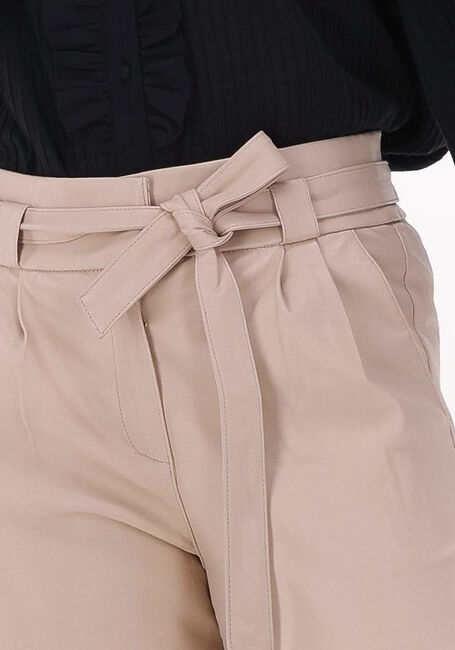 IBANA Pantalon PAULA STRETCH LEATHER en beige - large