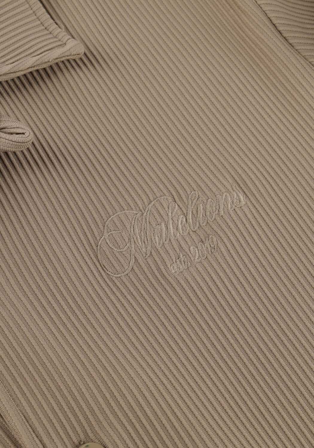 MALELIONS Chemise d&eacute;contract&eacute; RIBBED SCRIPT SHIRT en vert - large