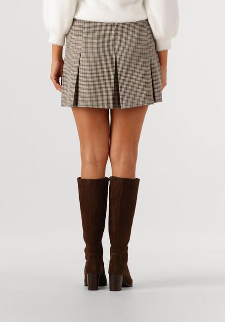 CATWALK JUNKIE Mini-jupe PLEATED CHECK SKIRT en beige - large