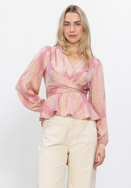 Roze NEO NOIR  RISTA PAISLEY DROP BLOUSE - large