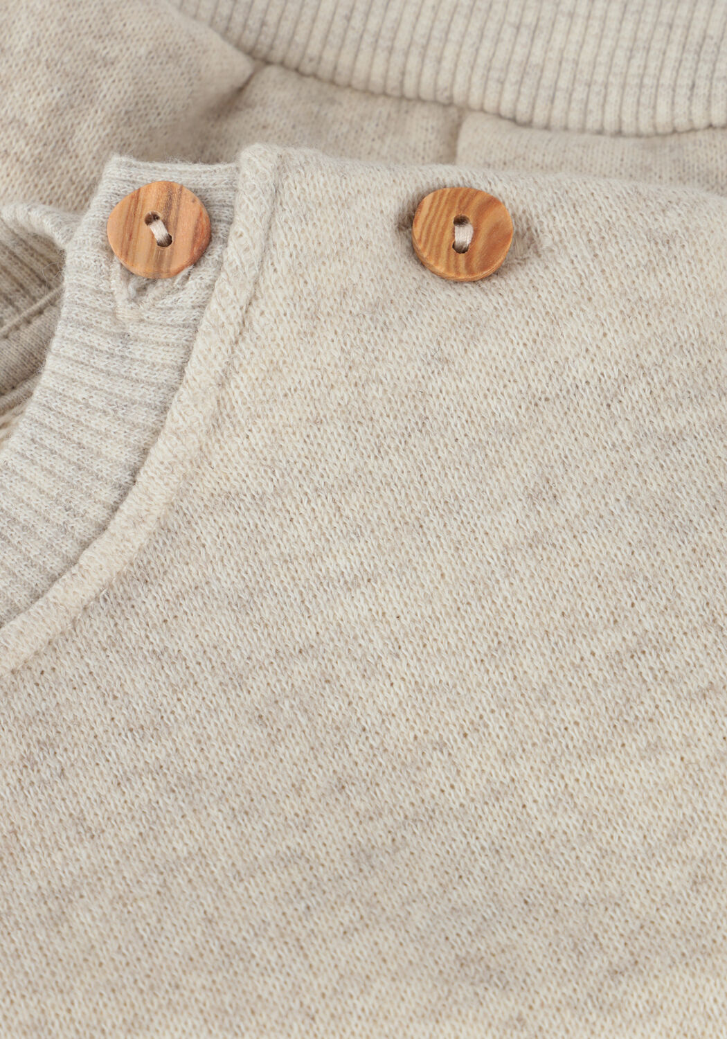 Beige PLAY UP Trui FLEECE SWEATER B - large