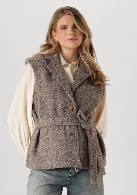 CIRCLE OF TRUST Gilet JENNY GILET en marron - large
