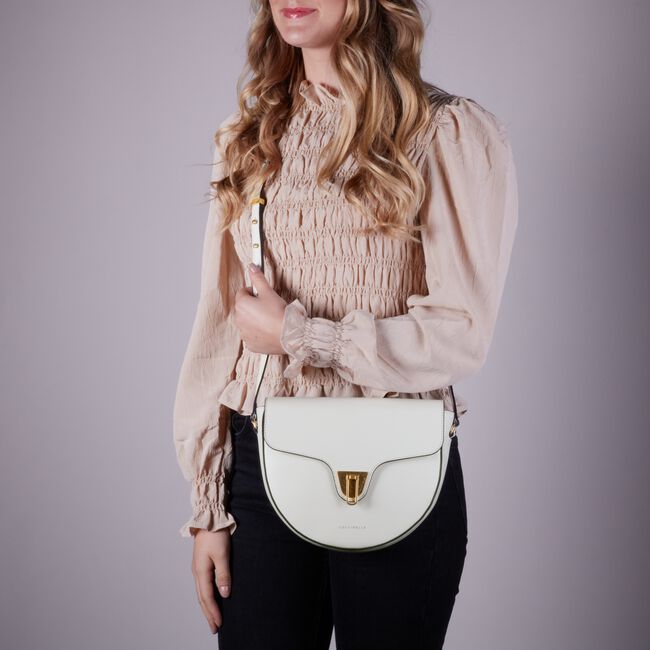 Witte COCCINELLE Schoudertas BEAT Witte COCCINELLE Schoudertas BEAT - large