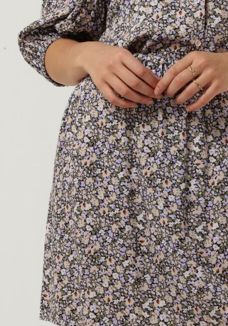 ANOTHER LABEL Mini-jupe FLEURINE FLOWER SKIRT en multicolore - large