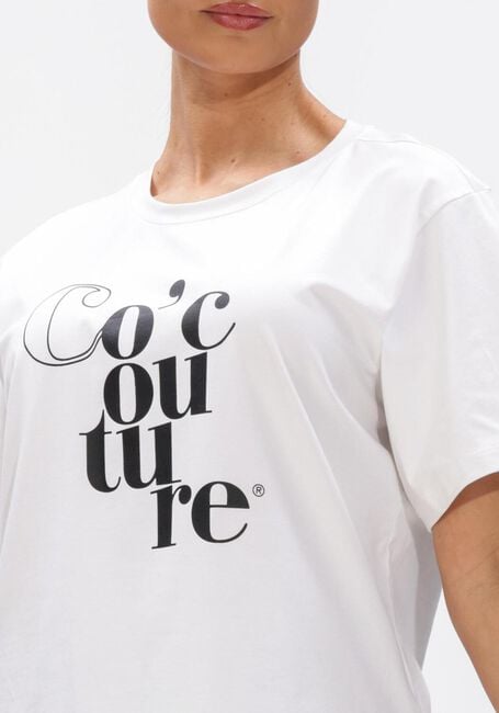 Witte CO'COUTURE T-shirt COCOUTURE BOX TEE - large