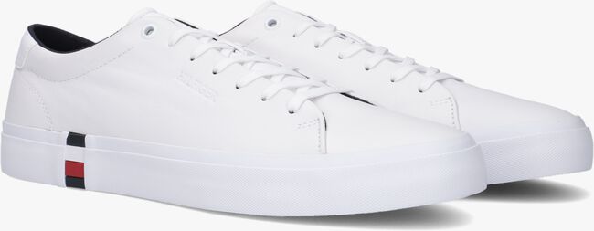 Witte TOMMY HILFIGER Lage sneakers MODERN VULC CORPORATE - large