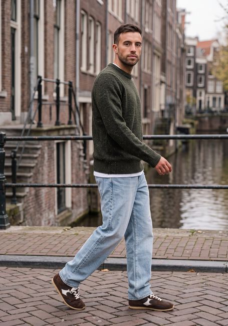 JC RAGS Pull CREW-NECK SWEATER BUD Vert fonc&eacute; - large
