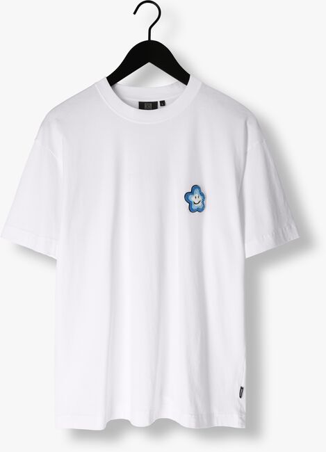 GENTI T-shirt J9041-1223 en blanc - large