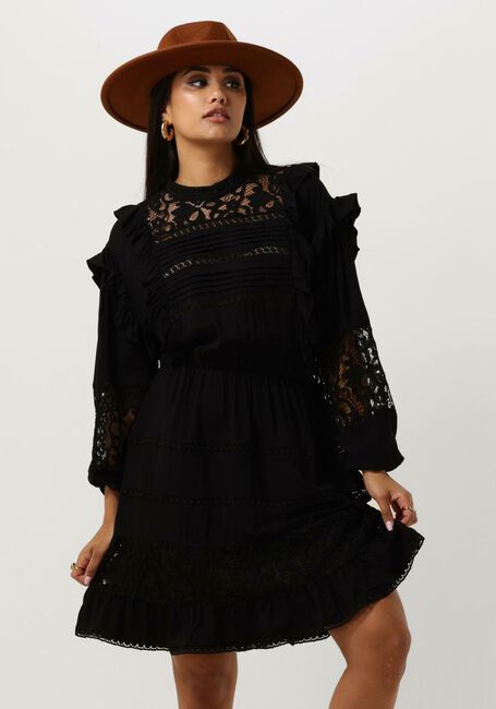 OBJECT Mini robe OBJARIENNE NEW L/S DRESS E DIV en noir - large