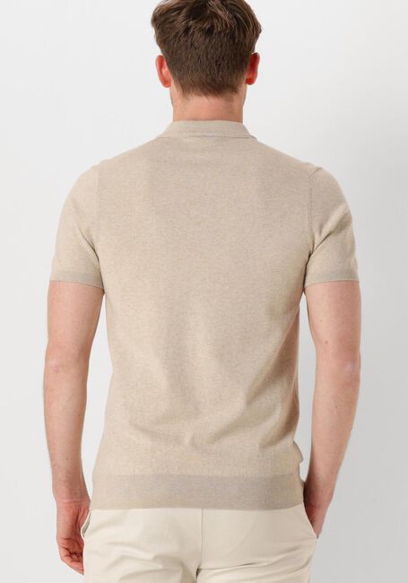 PROFUOMO Polo POLO SHORT SLEEVE en beige - large