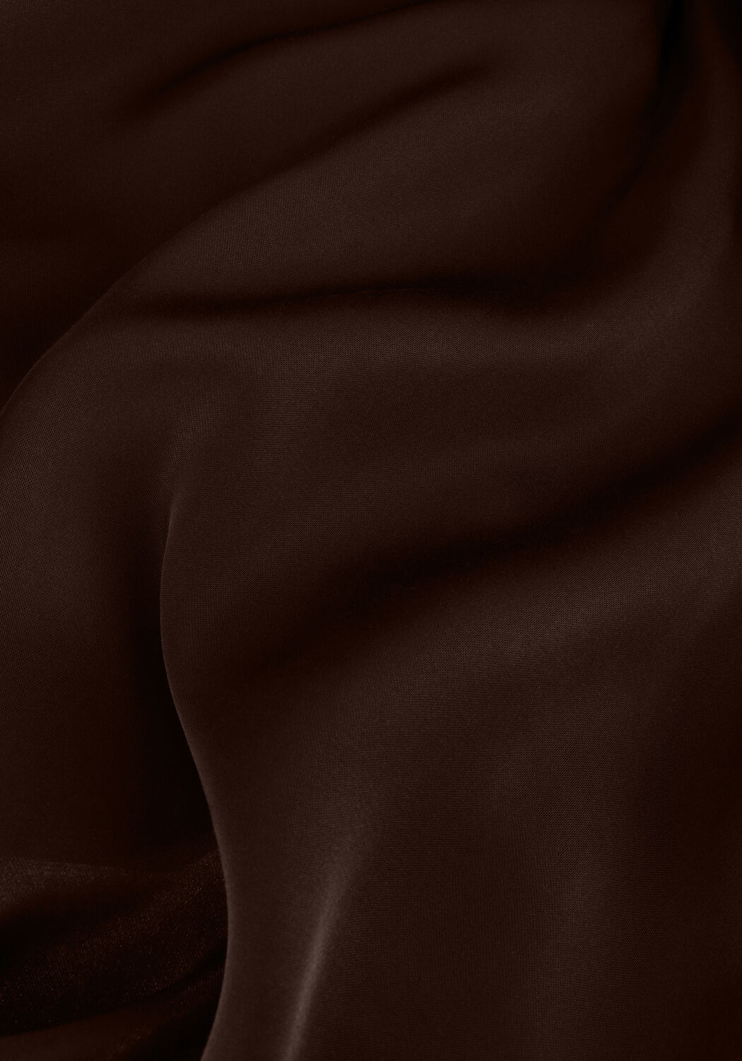 Bruine SELECTED WOMEN  SLFMARIBELL LS SATIN TOP B - large