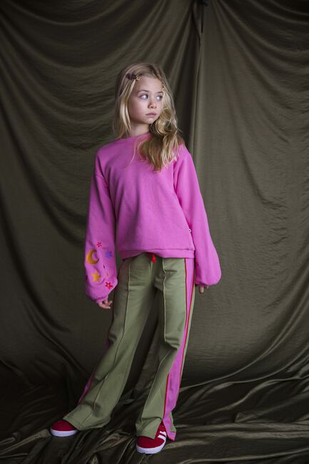 AMMEHOELA Pantalon SAM en vert - large