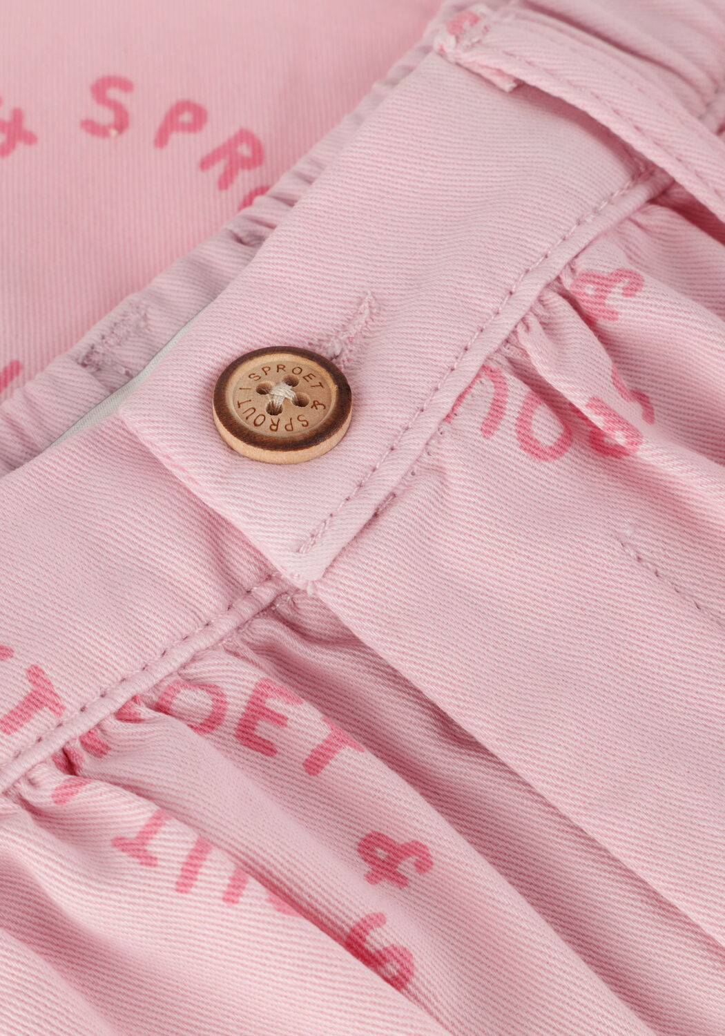 Roze Sproet & Sprout Minirok DENIM SKIRT SPROET PRINT - large