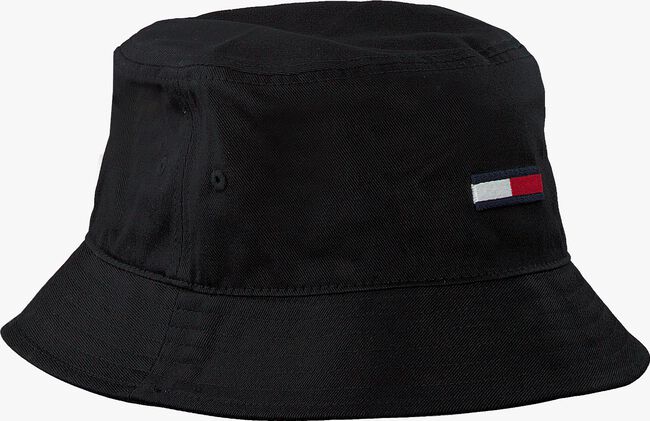Zwarte TOMMY HILFIGER Hoed FLAG BUCKET HAT - large