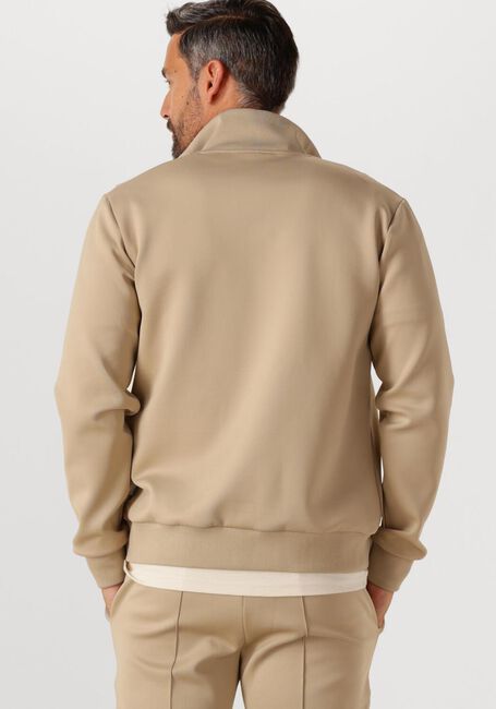 LES DEUX Pull BALLIER TRACK JACKET en beige - large