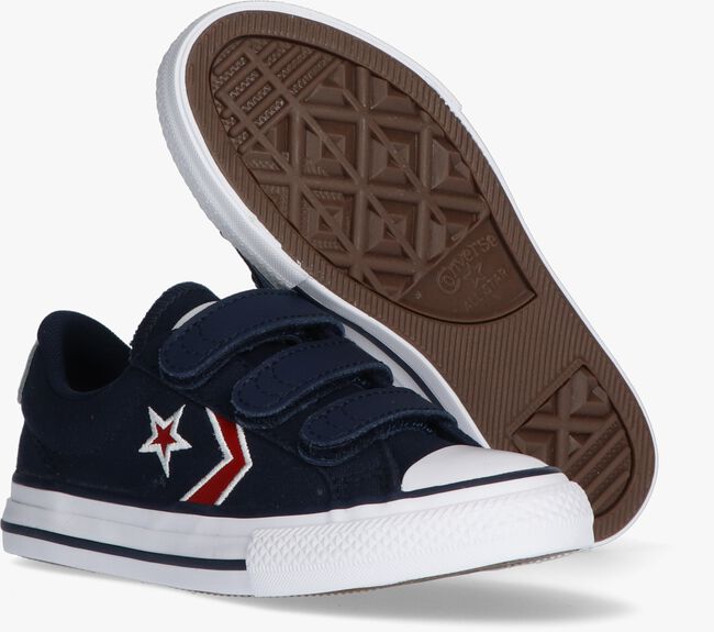 Blauwe CONVERSE Lage sneakers STAR PLAYER 3V OX KIDS - large