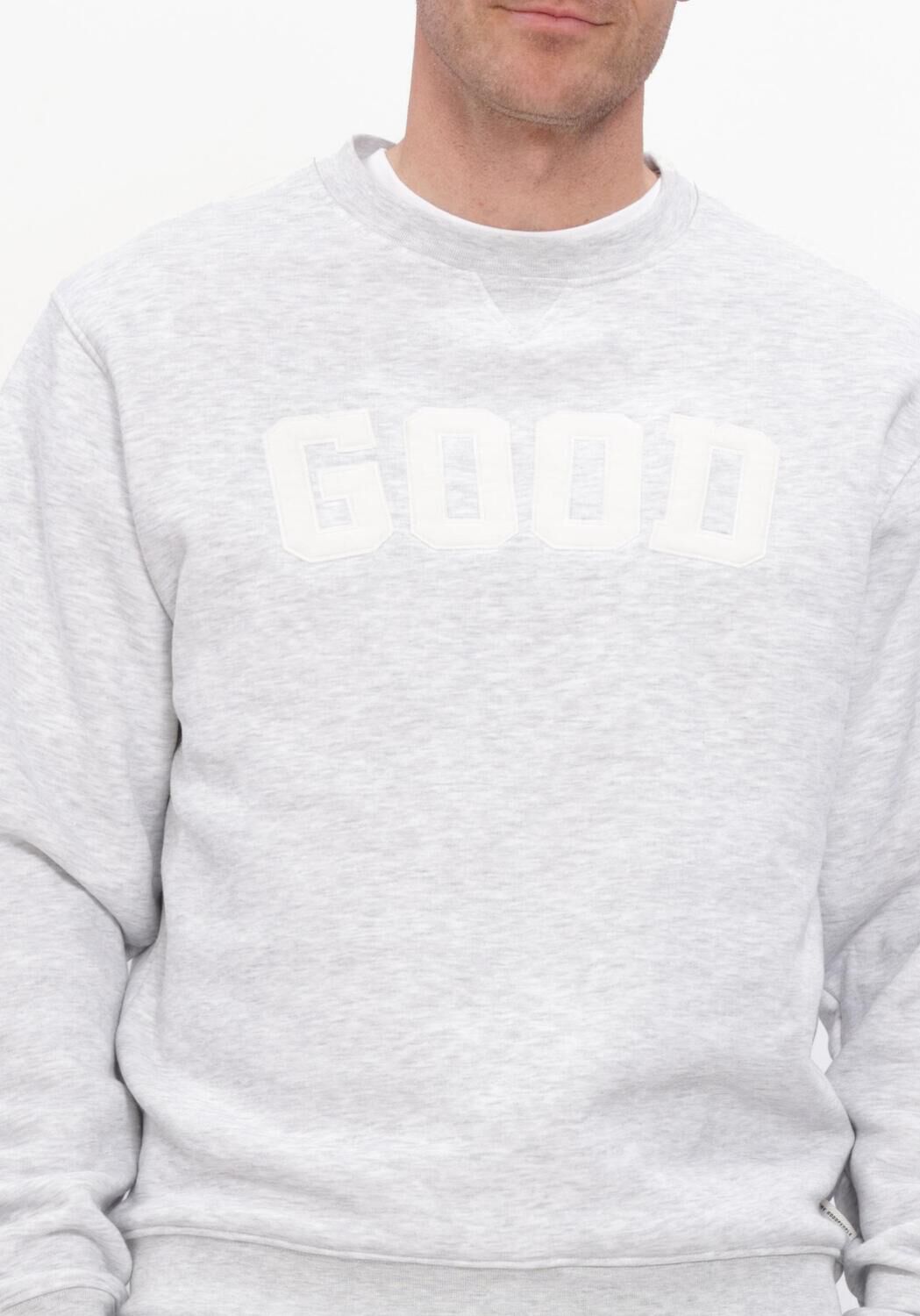 Lichtgrijze THE GOODPEOPLE Sweater LEFF - large