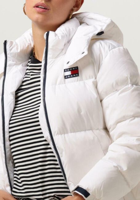 Witte TOMMY JEANS Gewatteerde jas TJW ALASKA PUFFER - large