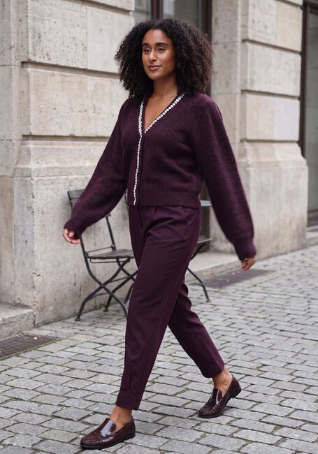 AMAYA AMSTERDAM Pull SIA KNITWEAR Bordeaux - large