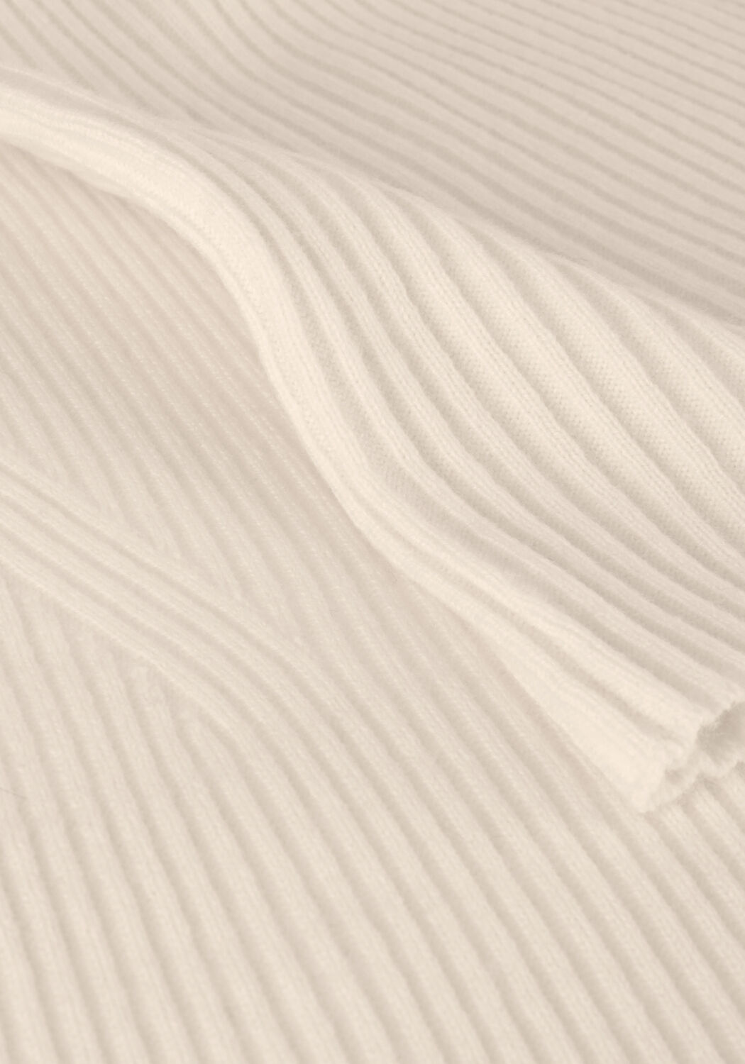 GESTUZ ANTALIGZ PEPLUM WOOL PULLOVER Hauts & T-shirts Blanc - large