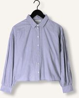 BY-BAR SARAH SHORT PIN STRIPE BLOUSE Blouses Bleu clair BY-BAR SARAH SHORT PIN STRIPE BLOUSE Blouses Bleu clair - medium