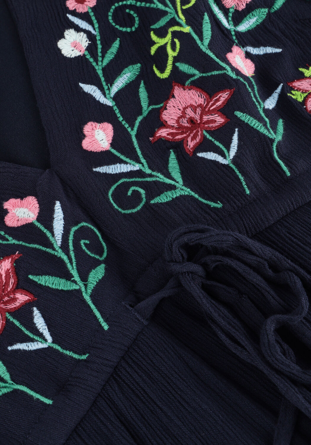 Y.A.S. Robe maxi YASCHELLA SS MAXI DRESS Bleu fonc&eacute; - large