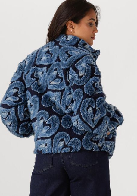 ANOTHER LABEL Veste matelassé AL SARA JACKET en bleu - large