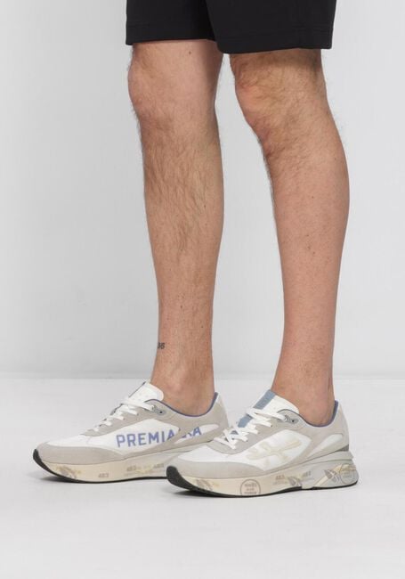 PREMIATA Baskets basses MOERUN en blanc - large