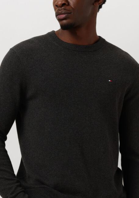Donkergrijze TOMMY HILFIGER Trui PIMA ORG CTN CASHMERE CREW NECK - large