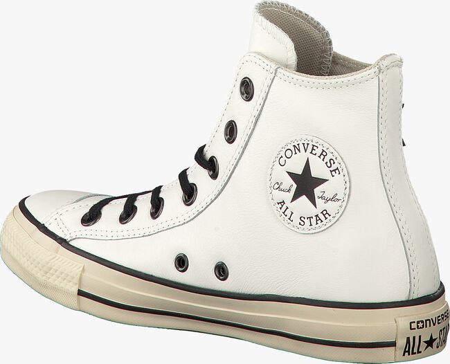 Witte CONVERSE Sneakers CTAS CURVED EYESTAY HI STAR - large