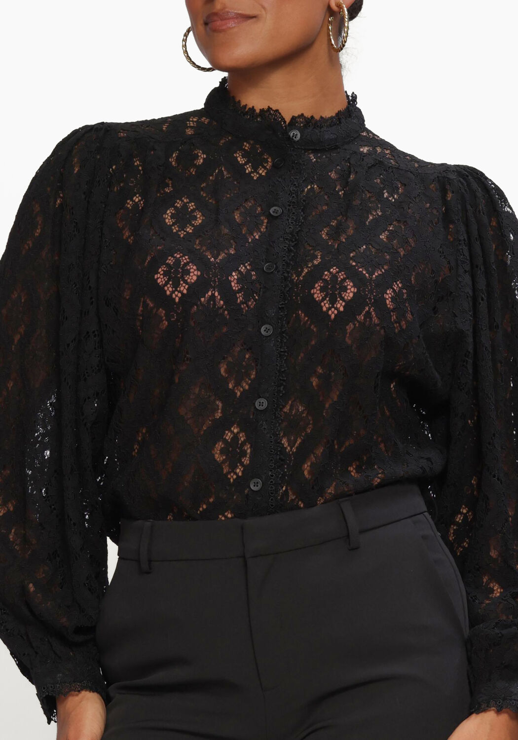 GRACE & MILA BLOUSE Blouses en noir - large