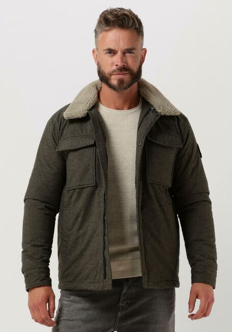DSTREZZED Jack CARPENTER WOOL LT. MELANGE en vert - large