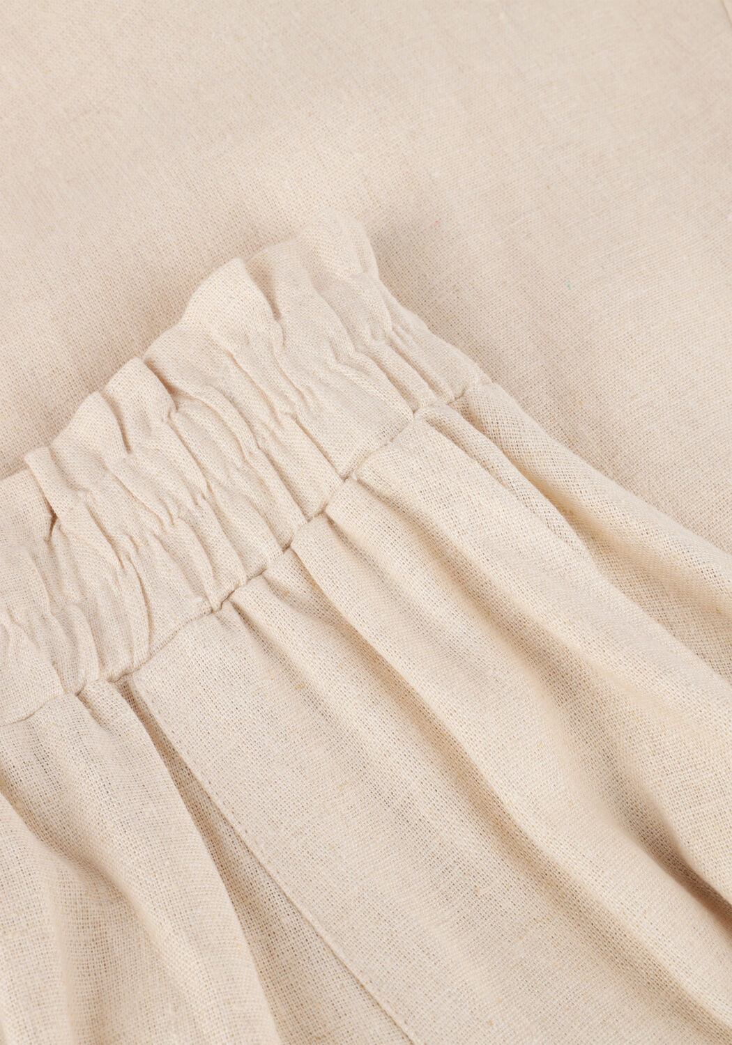 Beige Y.A.S. Maxirok YASFLAXY HW ANKLE SKIRT NOOS - large