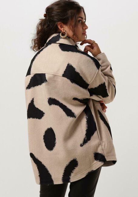 EST'SEVEN Blouse EST’CHAMPS COAT BLOUSE Sable - large