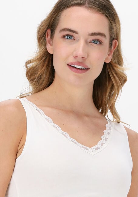 Gebroken wit BY-BAR Top LACE SINGLET - large