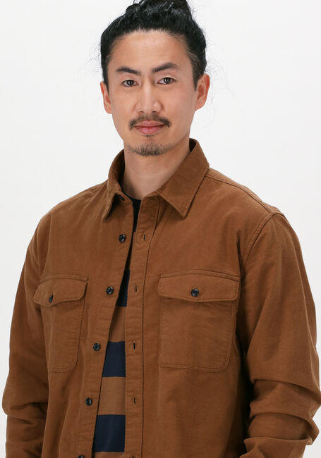 SELECTED HOMME Surchemise SLHREGTHOMAS SHIRT LS W en camel - large