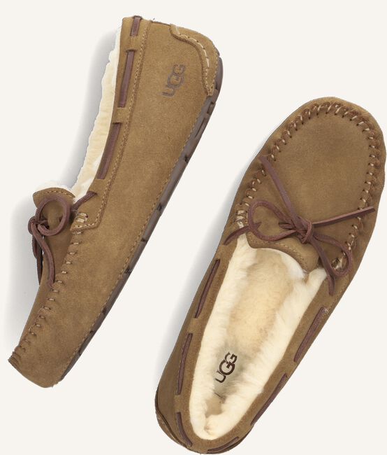 Cognac UGG Pantoffels DAKOTA Cognac UGG Pantoffels DAKOTA - large