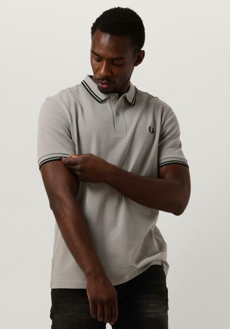 Lime FRED PERRY Polo THE TWIN TIPPED FRED PERRY SHIRT - large
