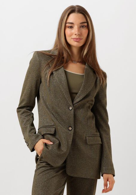 NUKUS Blazer CLOSE BLAZER LUREX Olive - large