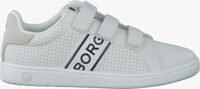 Witte BJORN BORG T310 LOW VELCRO Sneakers - medium