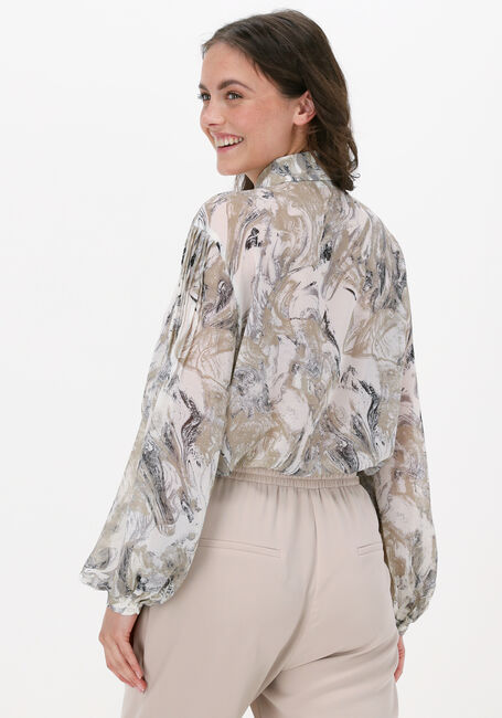 MSCH COPENHAGEN KABRINA LS SHIRT AOP Blouses en vert - large