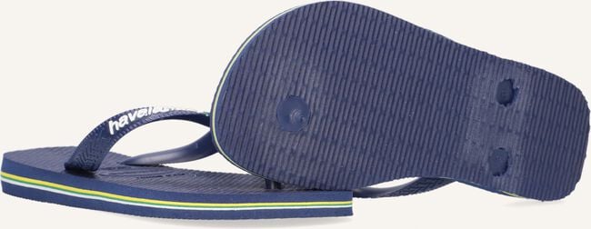 Blauwe HAVAIANAS Slippers BRASIL LOGO KIDS Blauwe HAVAIANAS Slippers BRASIL LOGO KIDS - large