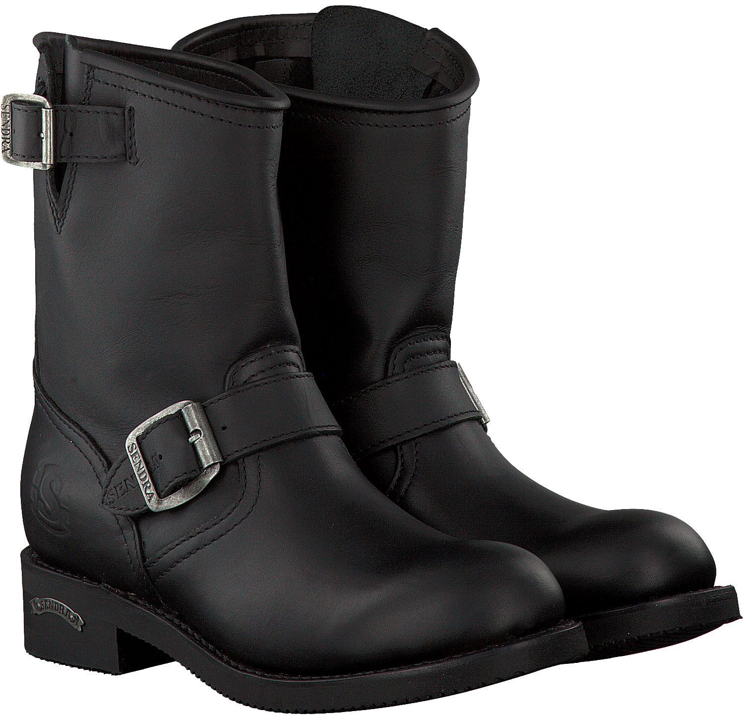 Zwarte SENDRA Biker boots 12399 | Omoda
