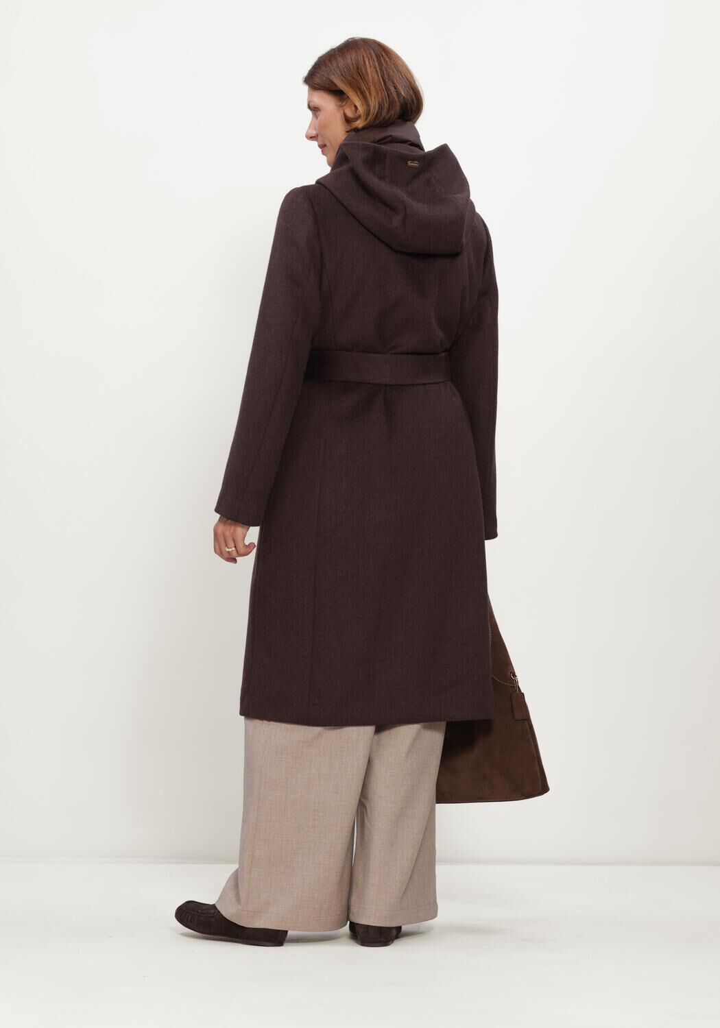 Bruine BEAUMONT Mantel AVIVA COAT - large