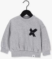 ALIX MINI Pull BABY KNITTED X SWEATER Gris clair