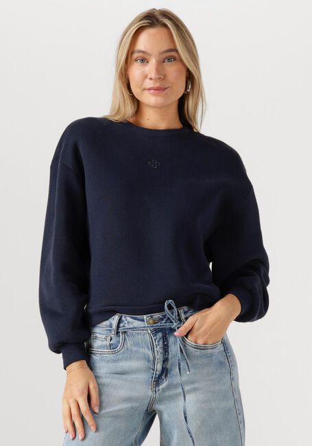 SUMMUM Pull SWEATSHIRT SOFT SWEAT Bleu foncé - large